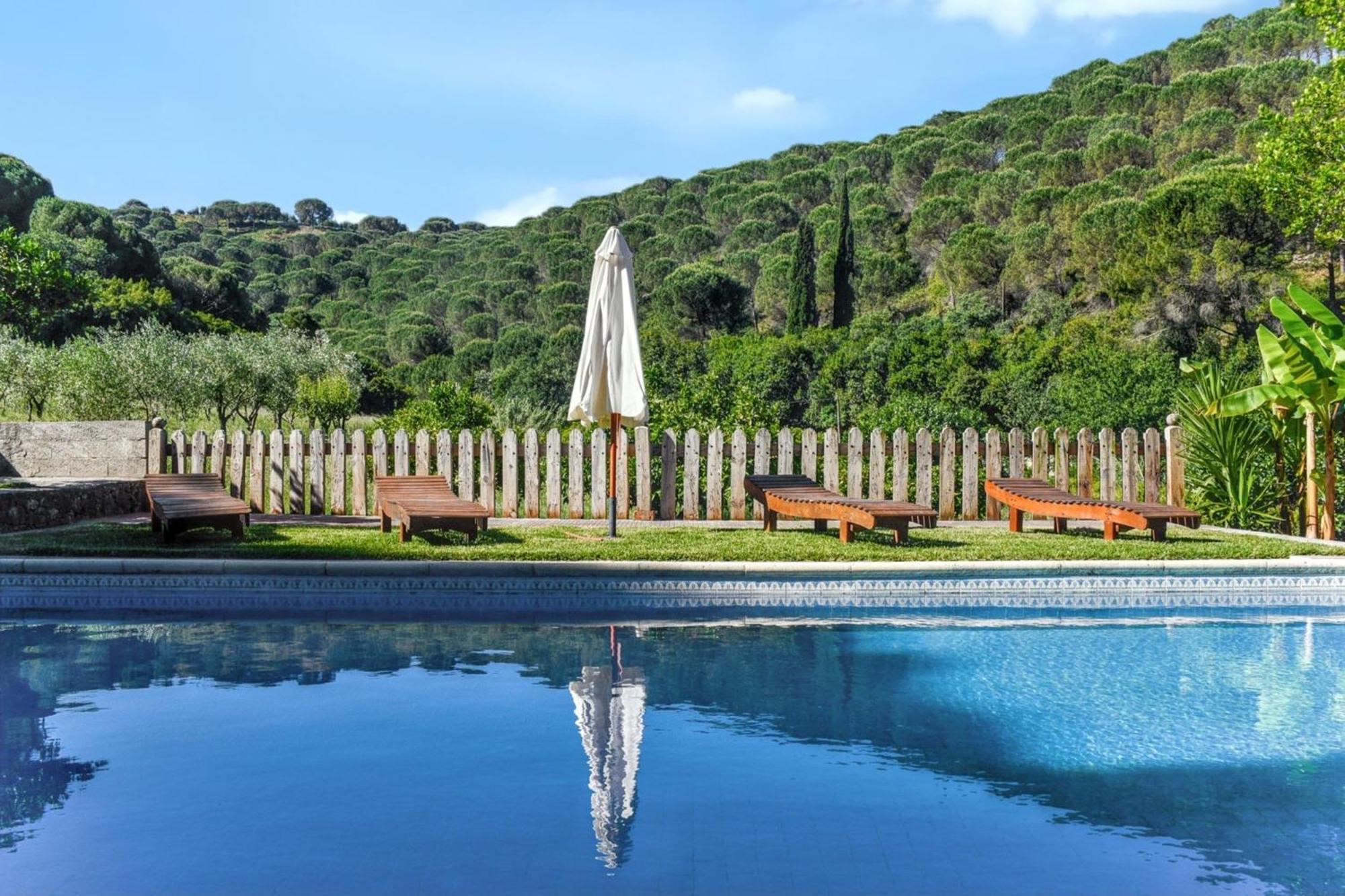 Bicentennial House In Porto De Mos With Mountain View And Pool Eksteriør bilde